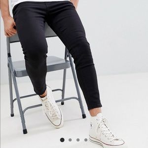 ASOS carrot fit jeans / Black
